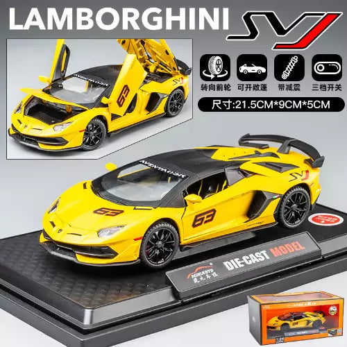 Lamborghini Svj-63 1:18 Diecast Scale Model Car