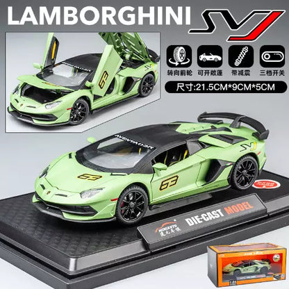 Lamborghini Svj-63 1:18 Diecast Scale Model Car