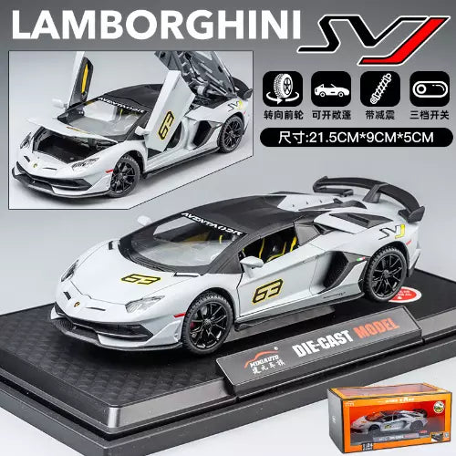 Lamborghini Svj-63 1:18 Diecast Scale Model Car