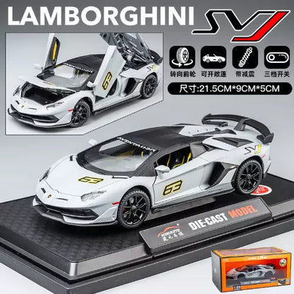 Lamborghini Svj-63 1:18 Diecast Scale Model Car
